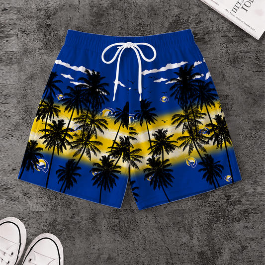 [SPECIAL OFFER] NEW CUSTOMIZED NFL22 LAR LOS ANGELES RAMS SHORT PANTS