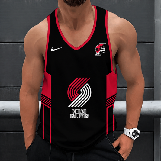 [HOT DEAL] NEW CUSTOMIZED NBA22 PTB PORTLAND TRAIL BLAZERS UNISEX TANK TOP
