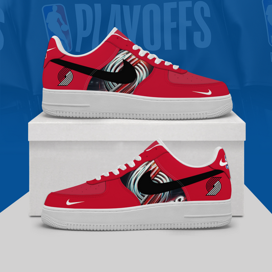 [HOT DEAL] NEW CUSTOMIZED NBA22 PTB PORTLAND TRAIL BLAZERS AF1 SHOES