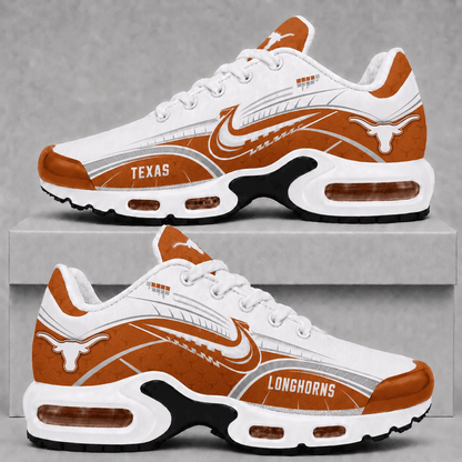 [FAN FAVORITE] NEW CUSTOMIZED NCAA FBS22 TXL TEXAS LONGHORNS AIR MAX PLUS SNEAKERS