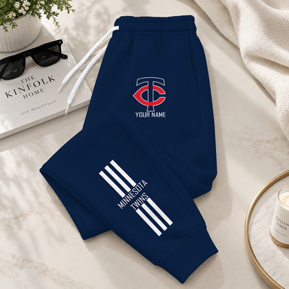[FLASH SALE] NEW CUSTOMIZED MLB22 MTS MINNESOTA TWINS SWEATPANTS