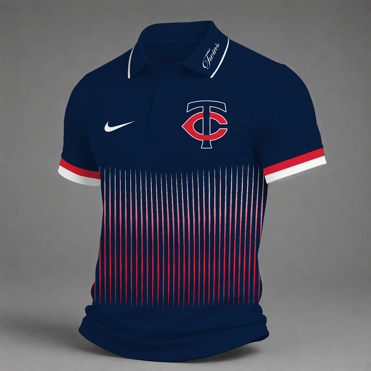 [FLASH SALE] NEW CUSTOMIZED MLB22 MTS MINNESOTA TWINS POLO SHIRT