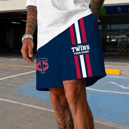 [FLASH SALE] NEW PREMIUM MLB22 MTS MINNESOTA TWINS SHORT PANTS