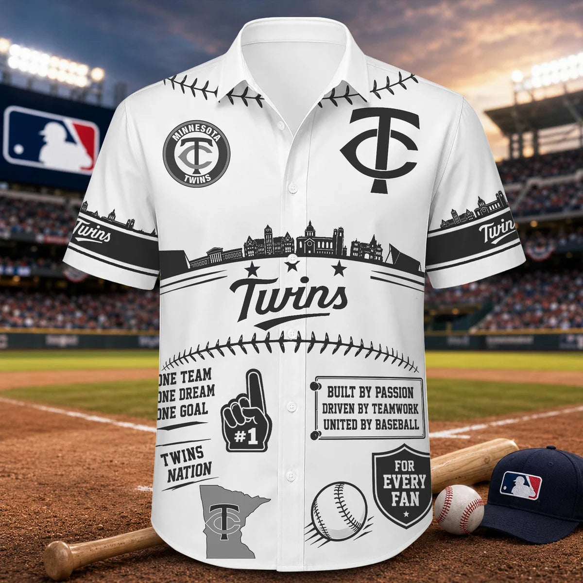 [FLASH SALE] NEW CUSTOMIZED MLB22 MTS MINNESOTA TWINS UNISEX HAWAIIAN SHIRT