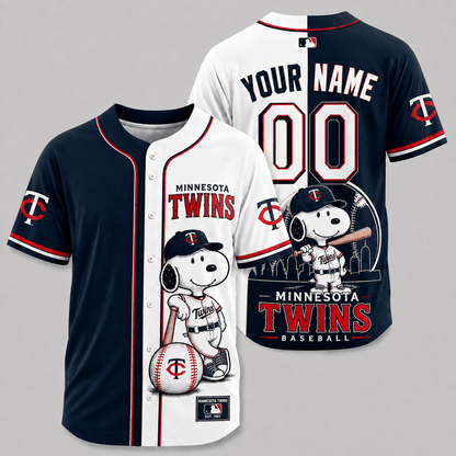 [FLASH SALE] NEW CUSTOMIZED MLB22 MTS MINNESOTA TWINS BASEBALL JERSEY