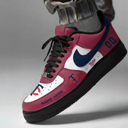 [FLASH SALE] NEW CUSTOMIZED MLB22 MTS MINNESOTA TWINS AF1 SHOES