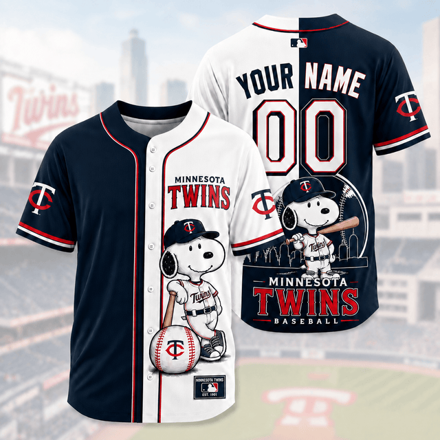 [FLASH SALE] NEW CUSTOMIZED MLB22 MTS MINNESOTA TWINS BASEBALL JERSEY