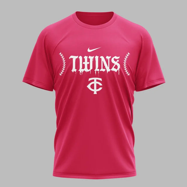 [FLASH SALE] NEW CUSTOMIZED MLB22 MTS MINNESOTA TWINS MUTICOLOR T-SHIRT