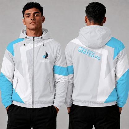 [FAN EXCLUSIVE] NEW CUSTOMIZED MLS22 MUF MINNESOTA UNITED FC WINDBREAKER JACKET