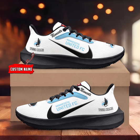 [FAN EXCLUSIVE] NEW CUSTOMIZED MLS22 MUF MINNESOTA UNITED FC ROAD RUNNING SHOES