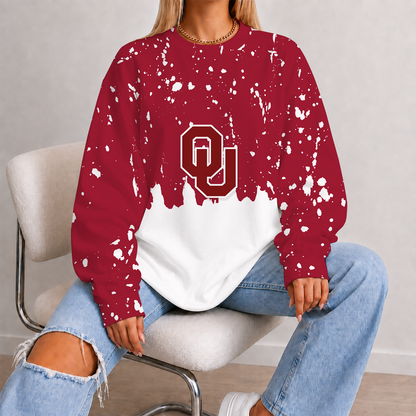 [FAN FAVORITE] NEW CUSTOMIZED NCAA CWS22 OUS OKLAHOMA SOONERS UNISEX SWEATSHIRT