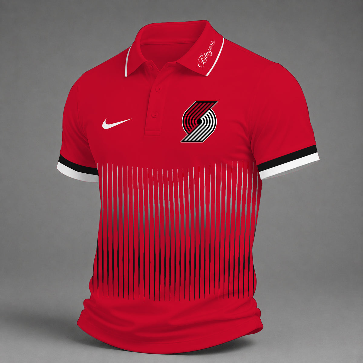 [HOT DEAL] NEW CUSTOMIZED NBA22 PTB PORTLAND TRAIL BLAZERS POLO SHIRT