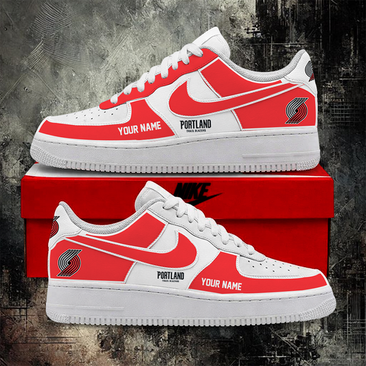 [HOT DEAL] NEW CUSTOMIZED NBA22 PTB PORTLAND TRAIL BLAZERS AF1 SHOES