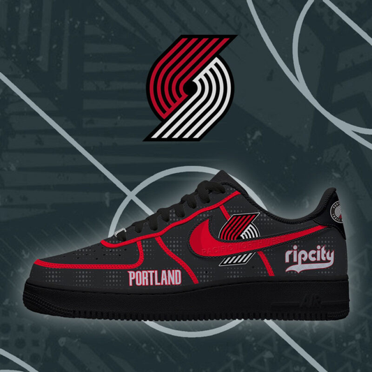 [HOT DEAL] NEW CUSTOMIZED NBA22 PTB PORTLAND TRAIL BLAZERS AF1 SHOES