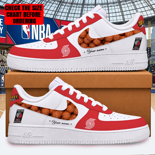 [HOT DEAL] NEW CUSTOMIZED NBA22 PTB PORTLAND TRAIL BLAZERS AF1 SHOES