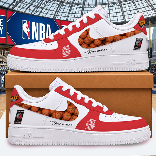 [HOT DEAL] NEW CUSTOMIZED NBA22 PTB PORTLAND TRAIL BLAZERS AF1 SHOES