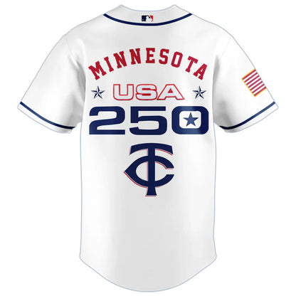 [FLASH SALE] NEW CUSTOMIZED MLB22 MTS MINNESOTA TWINS BASEBALL JERSEY