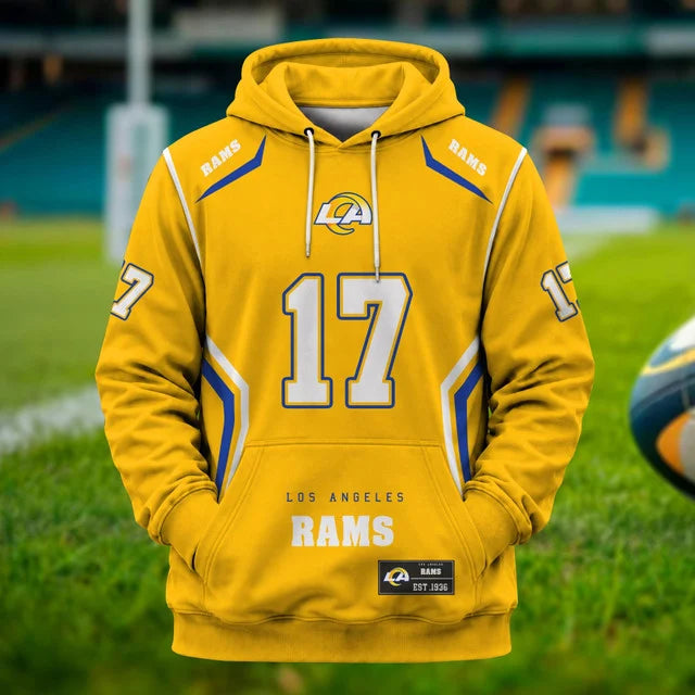 [SPECIAL OFFER] NEW CUSTOMIZED NFL22 LAR LOS ANGELES RAMS T-SHIRT, HOODIE, ZIP HOODIE