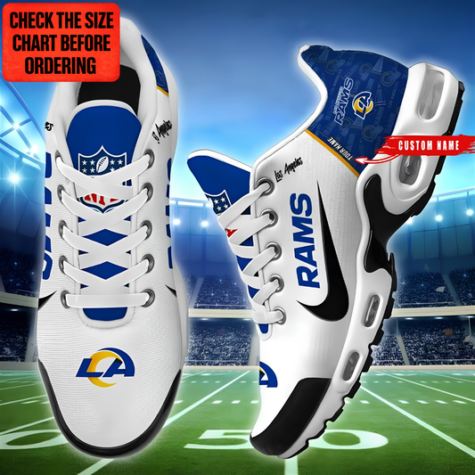 [SPECIAL OFFER] NEW CUSTOMIZED NFL22 LAR LOS ANGELES RAMS AIR MAX PLUS SNEAKERS