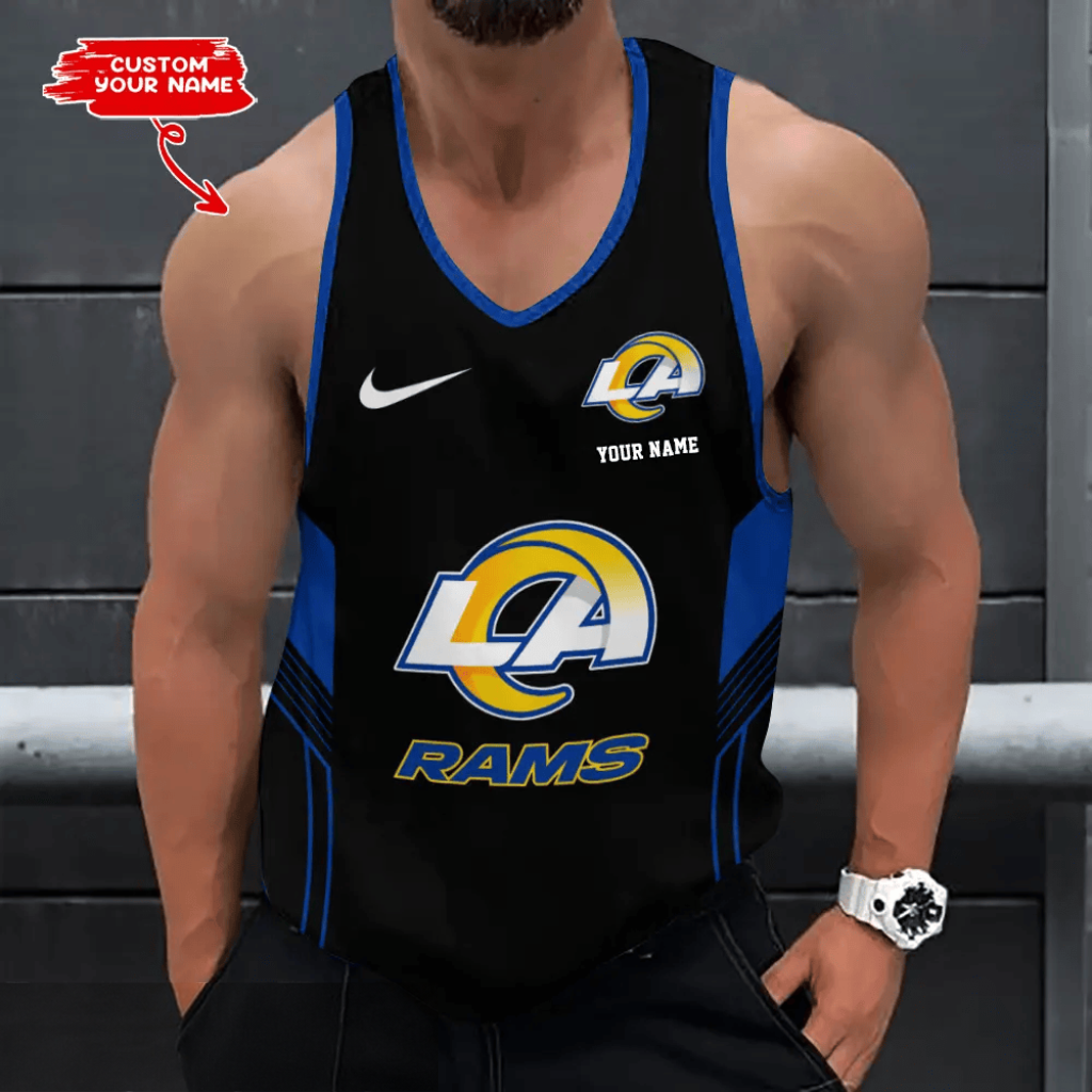 LIMITED EDITION - NEW CUSTOMIZED NFL22 LAR LOS ANGELES RAMS UNISEX TANK TOP