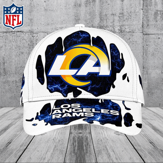 [SPECIAL OFFER] NEW CUSTOMIZED NFL22 LAR LOS ANGELES RAMS CLASSIC CAP