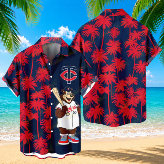 [FLASH SALE] NEW CUSTOMIZED MLB22 MTS MINNESOTA TWINS UNISEX HAWAIIAN SHIRT