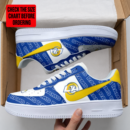 [SPECIAL OFFER] NEW CUSTOMIZED NFL22 LAR LOS ANGELES RAMS AF1 SHOES