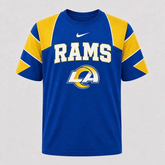 [SPECIAL OFFER] NEW CUSTOMIZED NFL22 LAR LOS ANGELES RAMS UNISEX T-SHIRT
