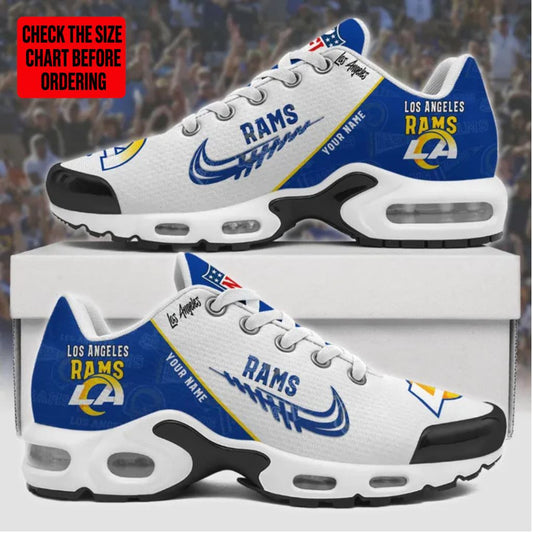 [SPECIAL OFFER] NEW CUSTOMIZED NFL22 LAR LOS ANGELES RAMS AIR MAX PLUS SNEAKERS