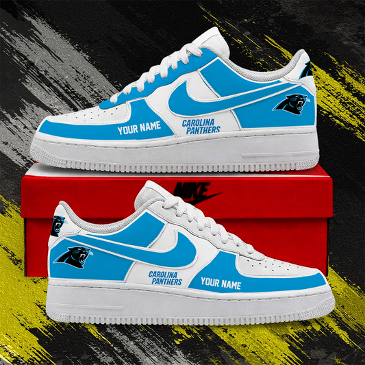 [SPECIAL OFFER] NEW CUSTOMIZED NFL23 CLP CAROLINA PANTHERS AF1 SHOES