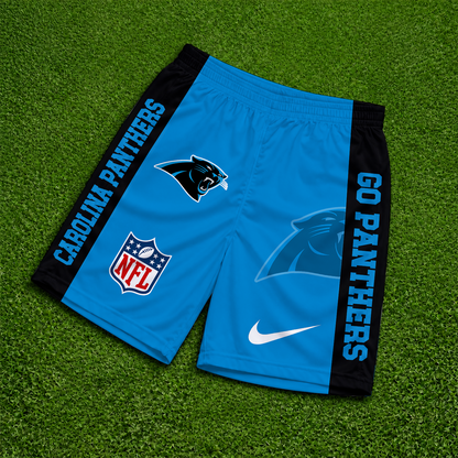[SPECIAL OFFER] NEW CUSTOMIZED NFL23 CLP CAROLINA PANTHERS SHORT PANTS