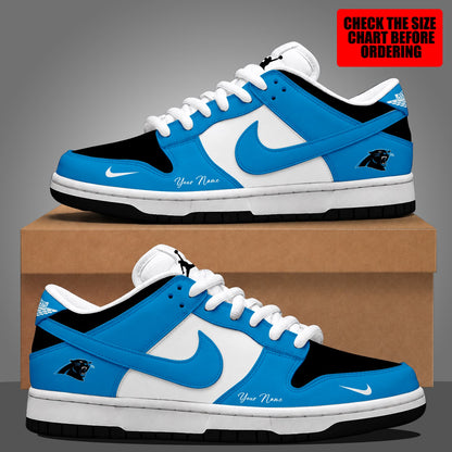 [SPECIAL OFFER] NEW CUSTOMIZED NFL23 CLP CAROLINA PANTHERS DUNK LOW SHOES