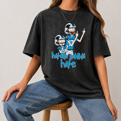 [SPECIAL OFFER] NEW CUSTOMIZED NFL23 CLP CAROLINA PANTHERS FUNNY WASHED TEE