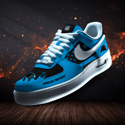 LIMITED EDITION - NEW CUSTOMIZED NFL23 CLP CAROLINA PANTHERS AF1 SNEAKERS