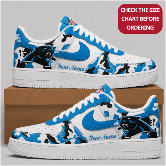 [SPECIAL OFFER] NEW CUSTOMIZED NFL23 CLP CAROLINA PANTHERS AF1 SHOES