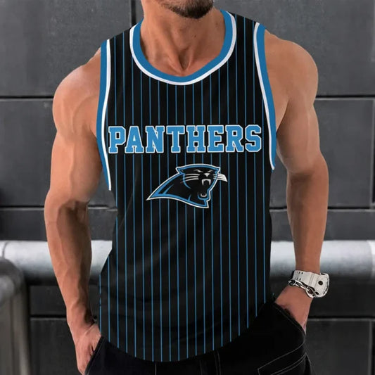 [SPECIAL OFFER] NEW CUSTOMIZED NFL23 CLP CAROLINA PANTHERS UNISEX TANK TOP