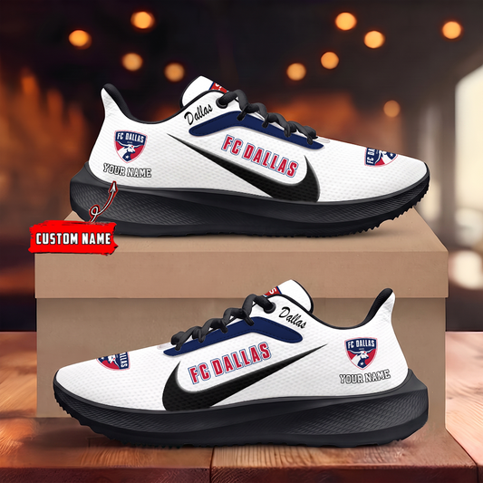 [FAN EXCLUSIVE] NEW CUSTOMIZED MLS23 FCD FC DALLAS ROAD RUNNING SHOES