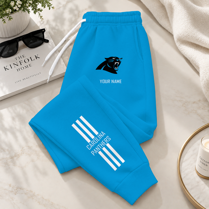 [SPECIAL OFFER] NEW CUSTOMIZED NFL23 CLP CAROLINA PANTHERS SWEATPANTS