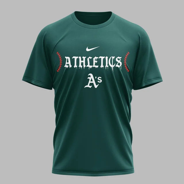 [FLASH SALE] NEW CUSTOMIZED MLB23 OAS OAKLAND ATHLETICS MUTICOLOR T-SHIRT