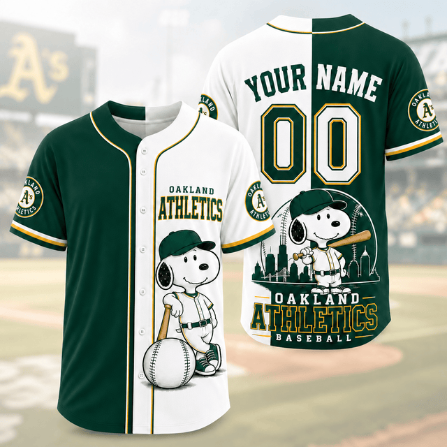 [FLASH SALE] NEW CUSTOMIZED MLB23 OAS OAKLAND ATHLETICS BASEBALL JERSEY