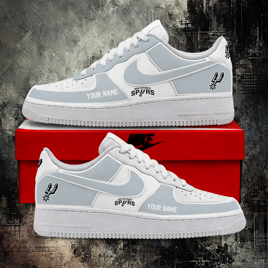 [HOT DEAL] NEW CUSTOMIZED NBA23 SAS SAN ANTONIO SPURS AF1 SHOES
