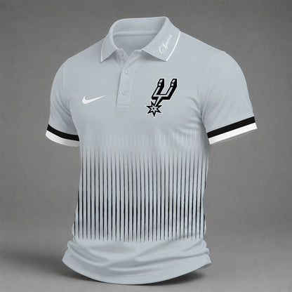 [HOT DEAL] NEW CUSTOMIZED NBA23 SAS SAN ANTONIO SPURS POLO SHIRT