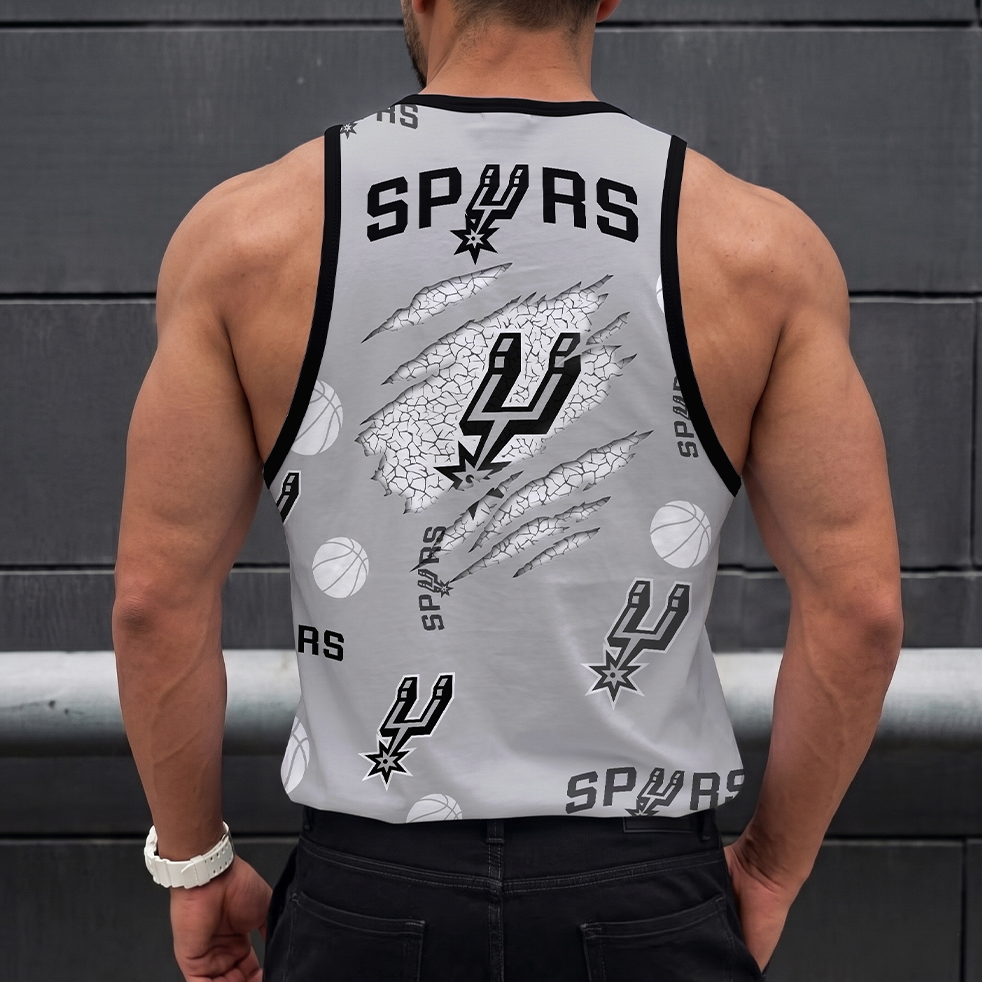 [HOT DEAL] NEW CUSTOMIZED NBA23 SAS SAN ANTONIO SPURS UNISEX TANK TOP