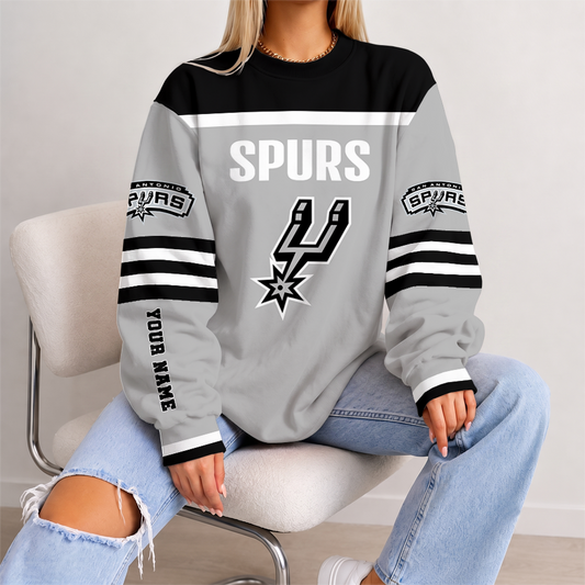 [HOT DEAL] NEW CUSTOMIZED NBA23 SAS SAN ANTONIO SPURS UNISEX SWEATSHIRT