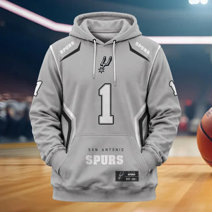 [HOT DEAL] NEW CUSTOMIZED NBA23 SAS SAN ANTONIO SPURS T-SHIRT, HOODIE, ZIP HOODIE
