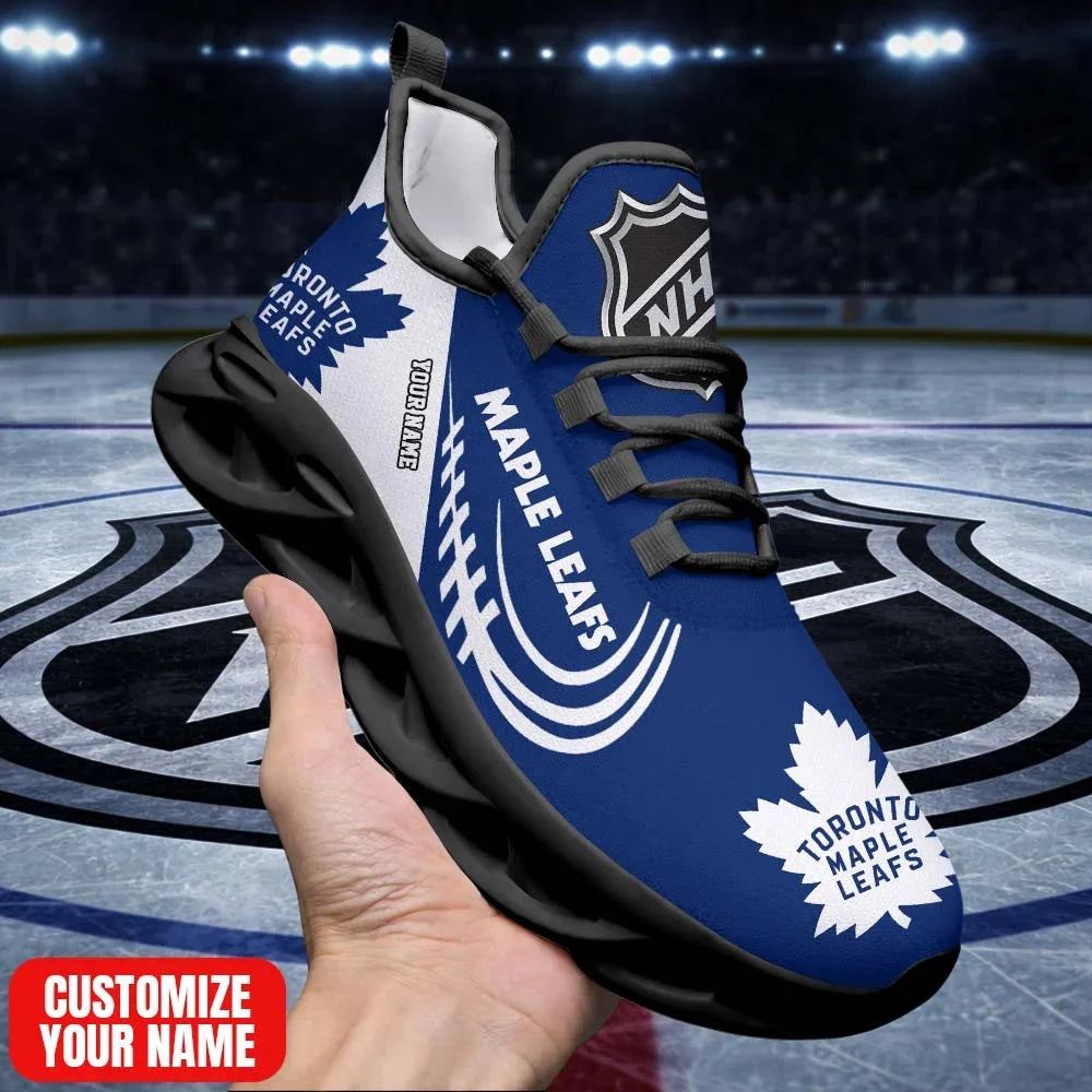 [SUPER SALE] NEW CUSTOMIZED NHL23 TML TM LEAFS PREMIUM CLUNKY SNEAKERS