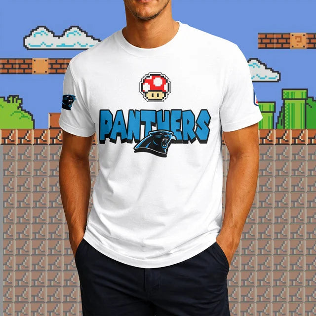 [SPECIAL OFFER] NEW CUSTOMIZED NFL23 CLP CAROLINA PANTHERS SUPER MARIO T-SHIRT, HOODIE, ZIP HOODIE