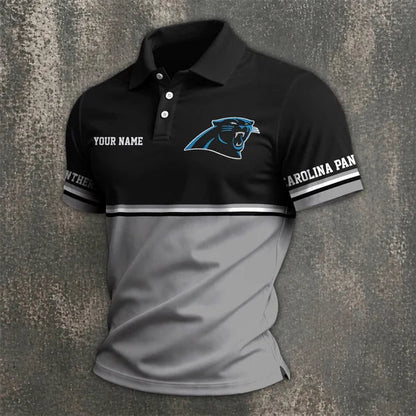 [SPECIAL OFFER] NEW CUSTOMIZED NFL23 CLP CAROLINA PANTHERS POLO SHIRT