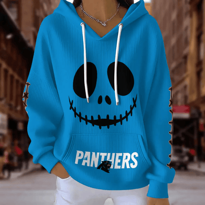 [SPECIAL OFFER] NEW CUSTOMIZED NFL23 CLP CAROLINA PANTHERS RIBBED HOODIE & SWEATSHIRT