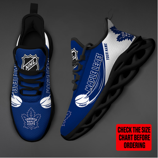 [SUPER SALE] NEW CUSTOMIZED NHL23 TML TORONTO MAPLE LEAFS CLUNKY SNEAKERS